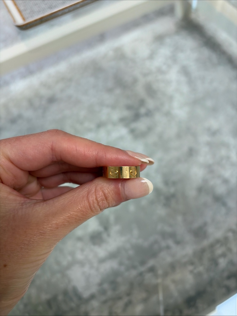 Cartier LOVE Classic Ring 18K Yellow Gold Size 50 / US 5.25 Full Set - Picture 6 of 11